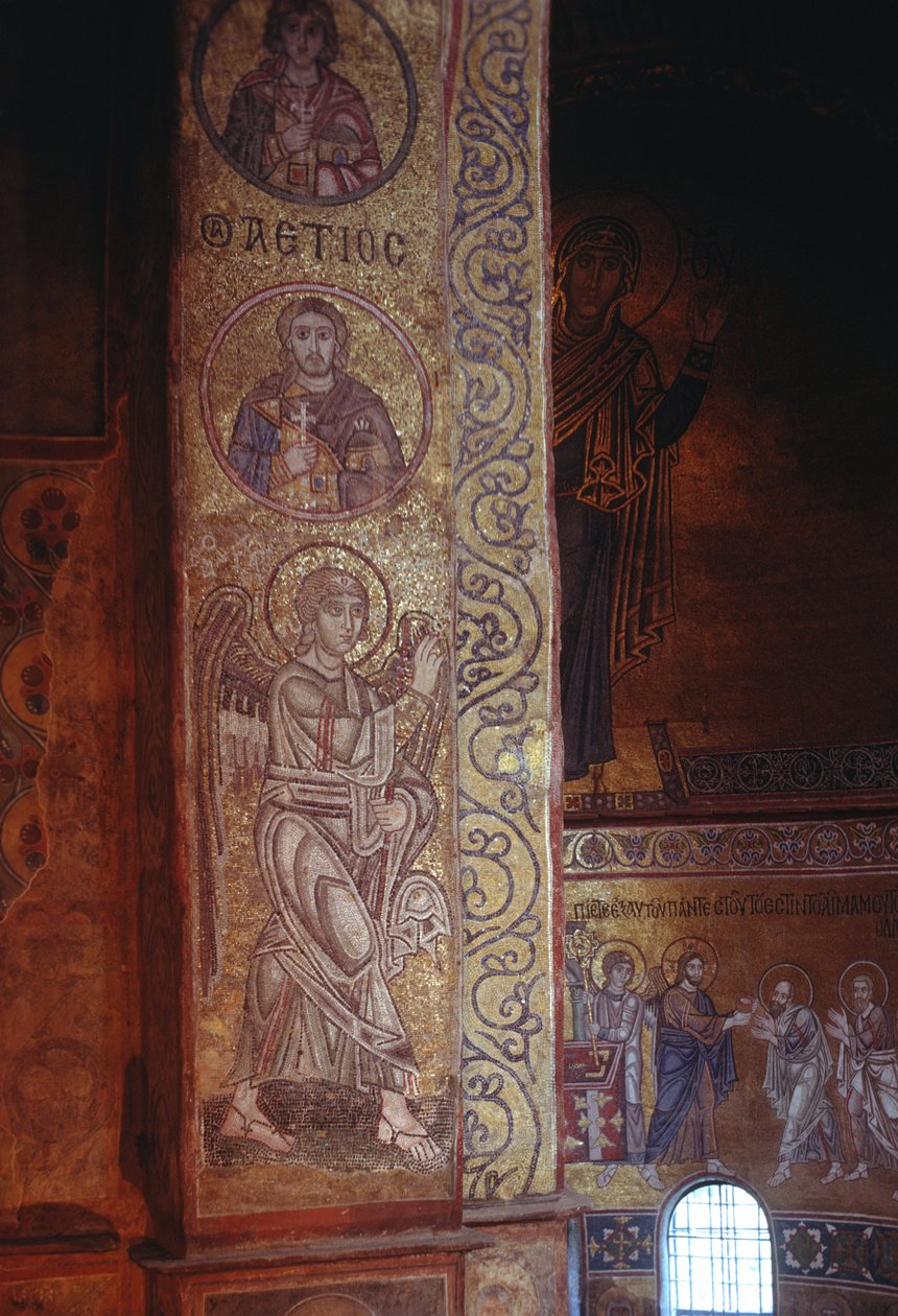 Arcanjo Gabriel (mosaico) de Russian School