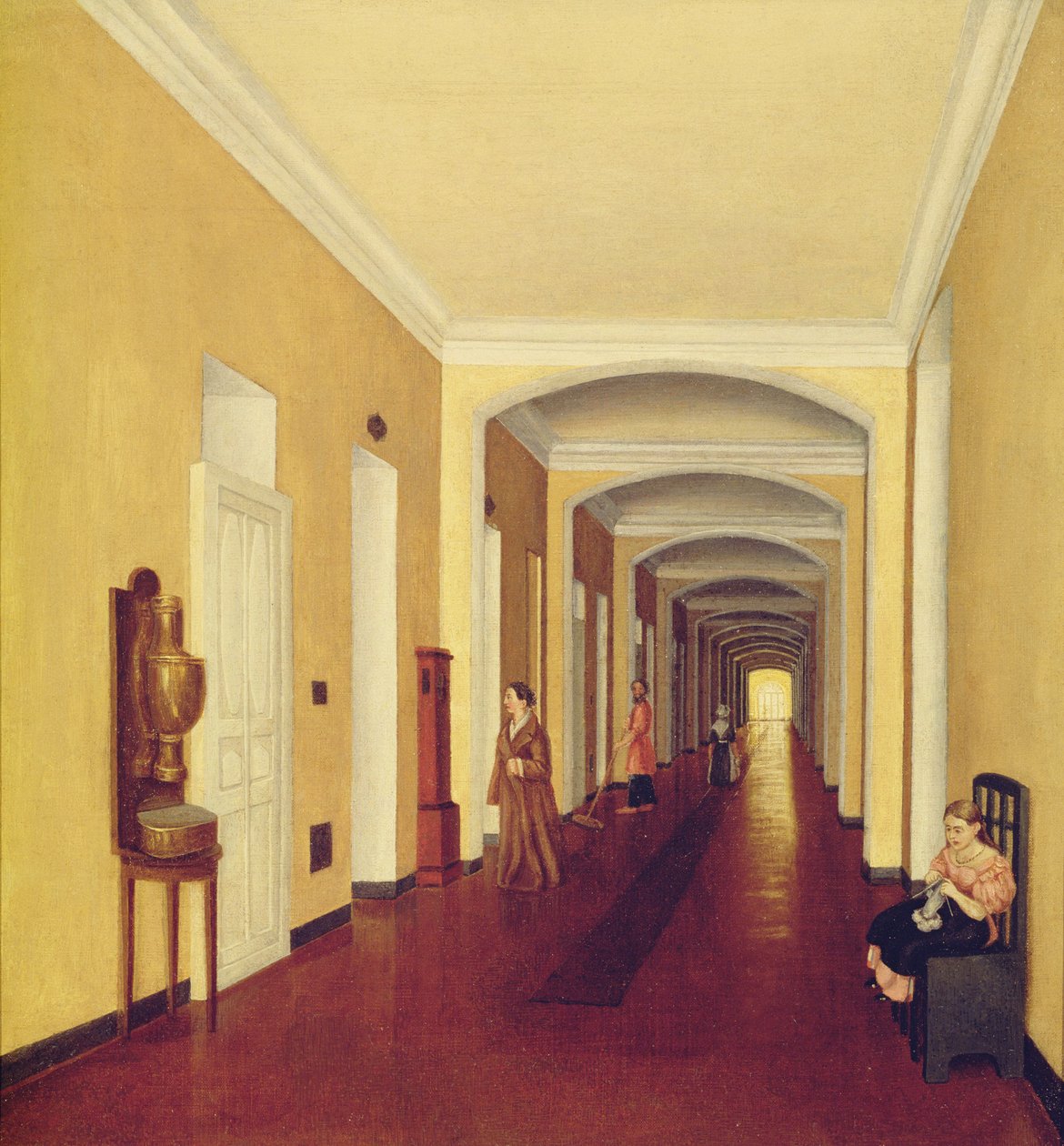 Interior do Hospital Golitsyn, c.1840 de Russian School