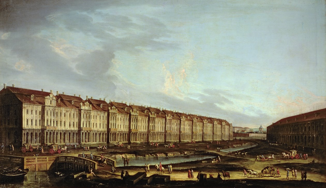 Vista, de, a, doze, faculdades, em, st. Petersburg de Russian School