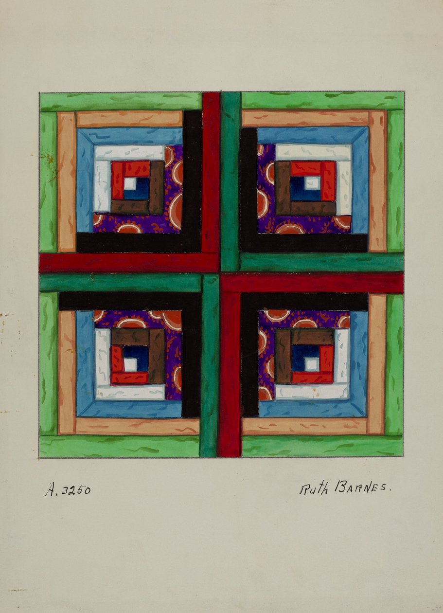 Colcha, c. 1936. de Ruth M Barnes