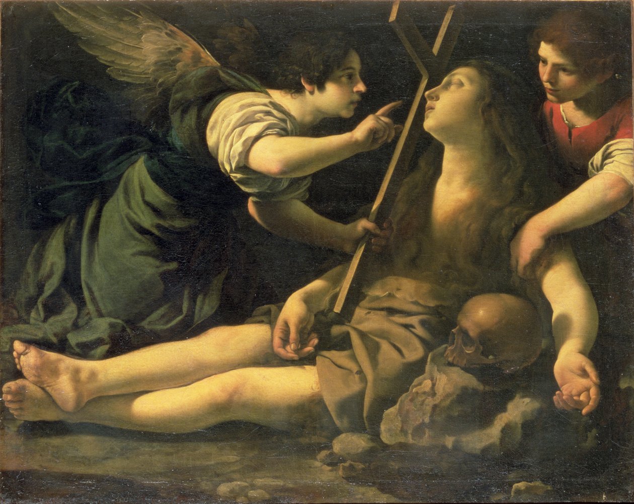 A morte de Santa Maria Madalena de Rutilio Manetti