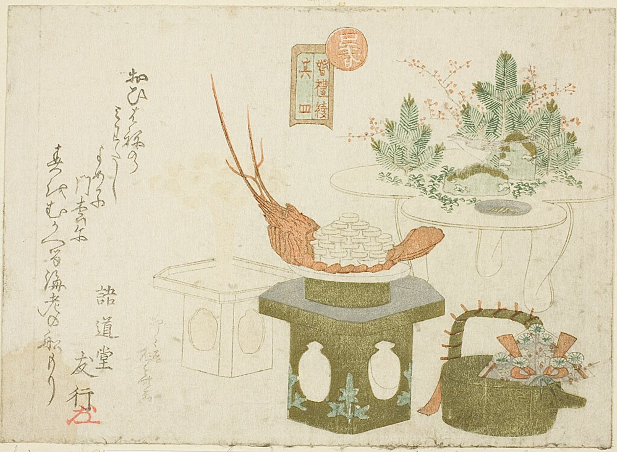 Decorações de Ano Novo de Ryuryukyo Shinsai