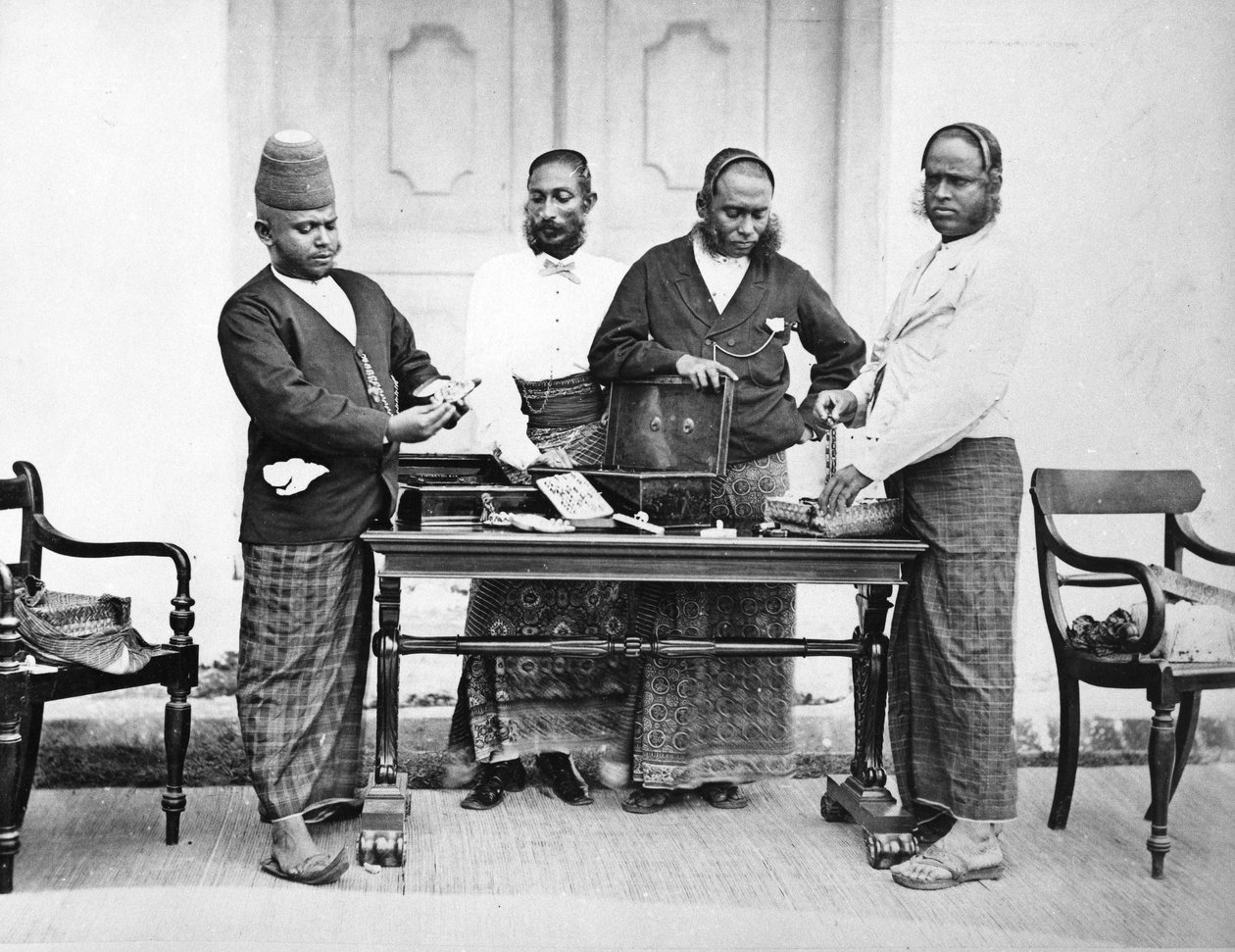 Joalheiros de Galle, c.1872 de S. and Shepherd, C. Bourne