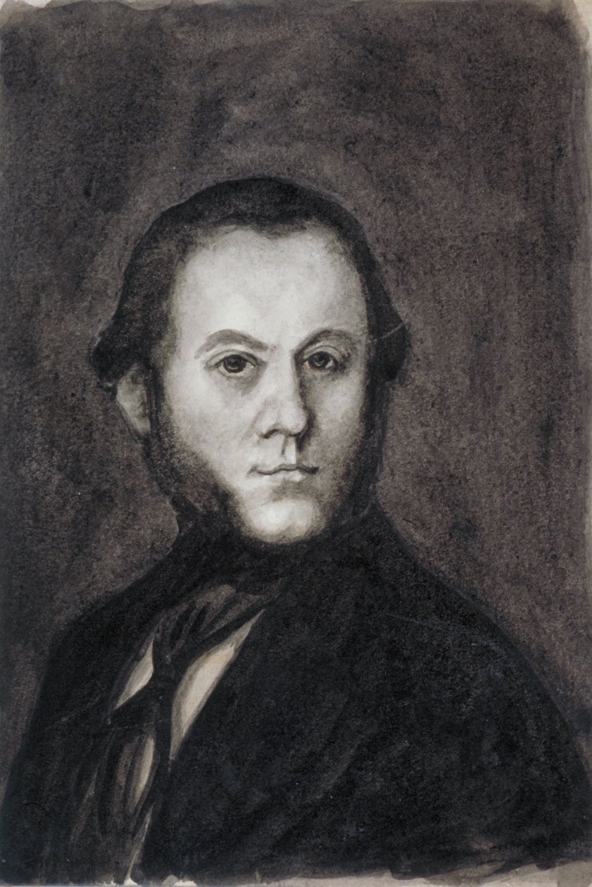 Retrato do Sr. Fleming da Sociedade de Cogers, c1800 de SB Pocock