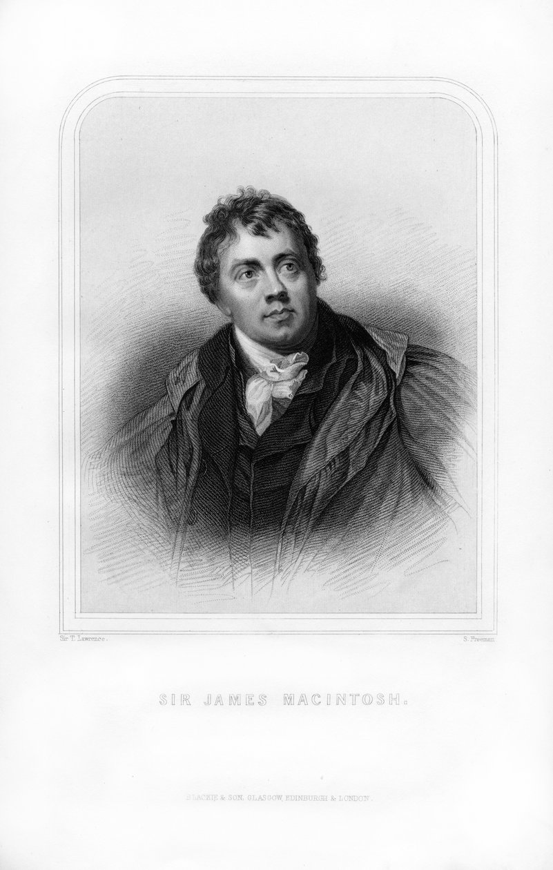 Sir James Mackintosh, escritor e filósofo escocês, 1870. de S. Freeman