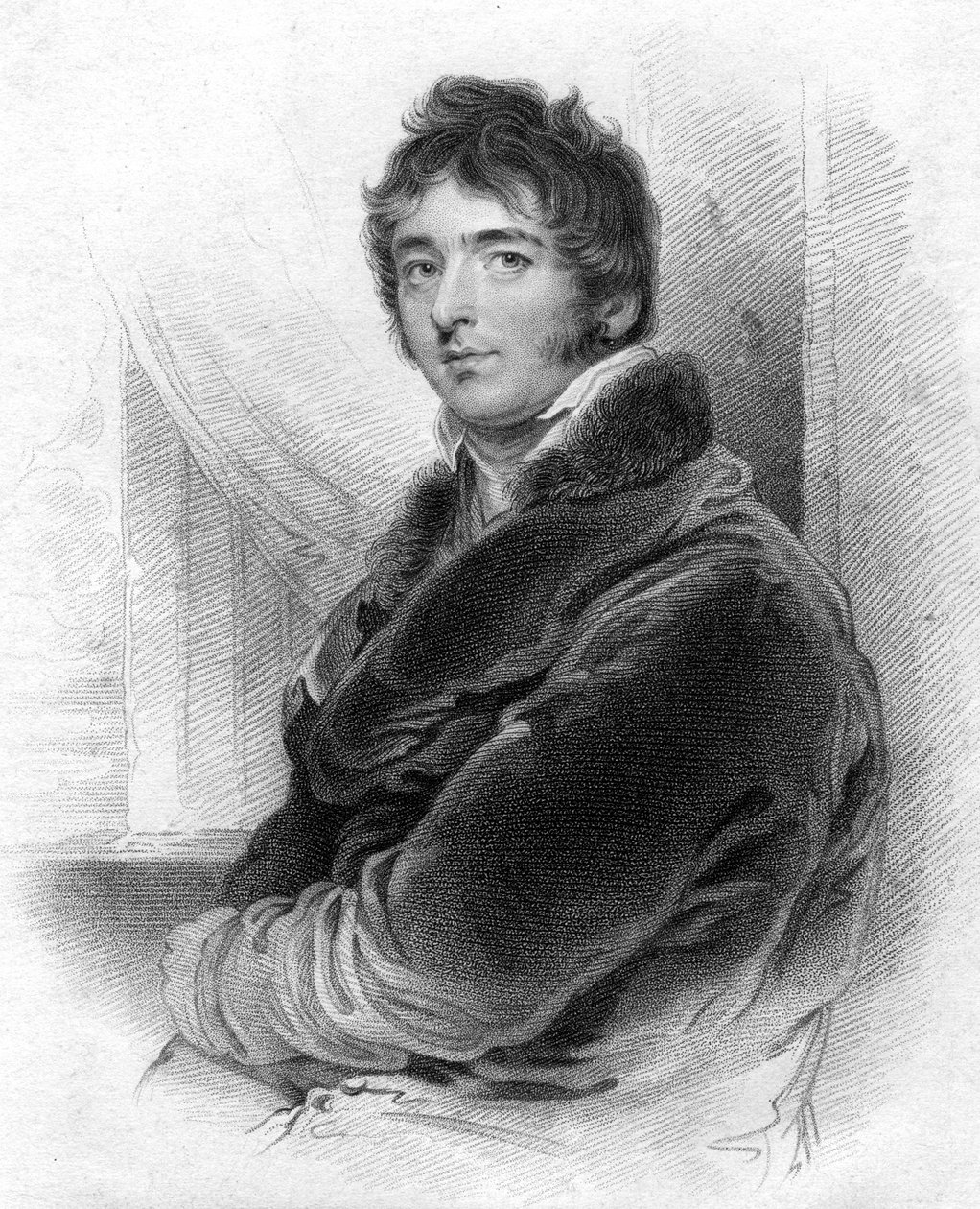 William Lamb 1779-1848, 2º Visconde Melbourne, século XIX. de S. Freeman
