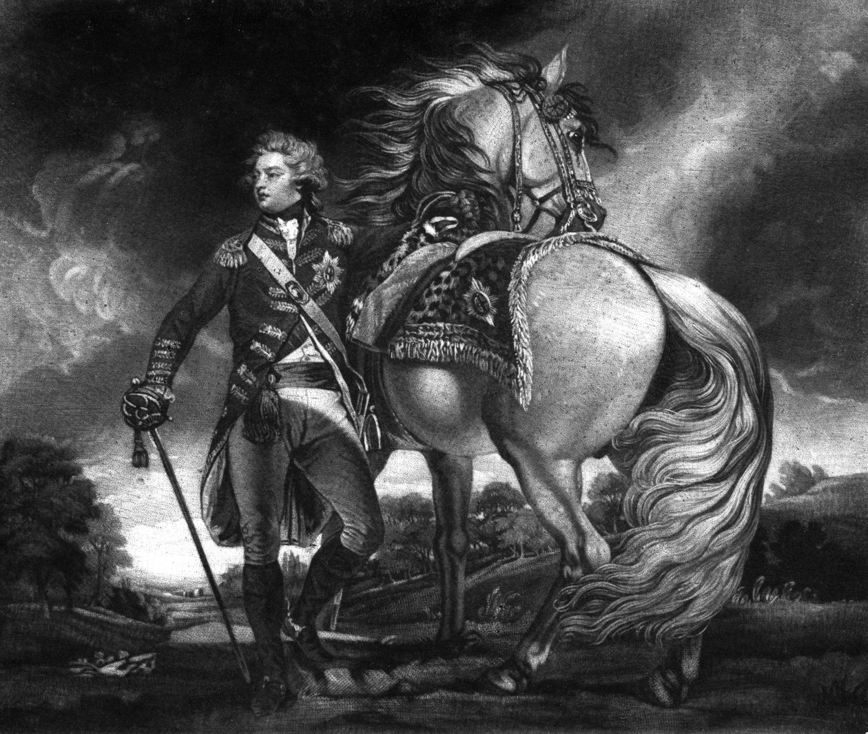 George, príncipe de Gales. de S. W. Reynolds
