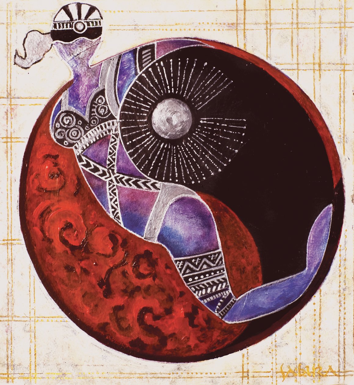 Áries-Libra, 2009 de Sabira Manek