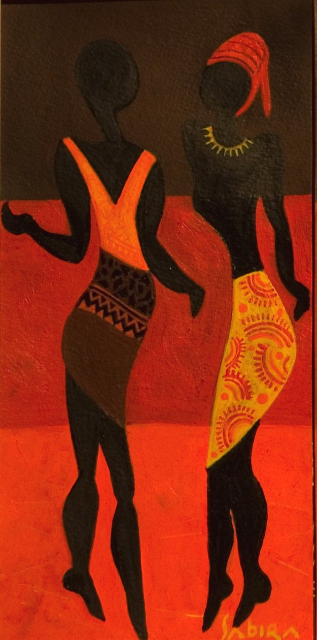Salaam, 2007 (guache e acrílico) de Sabira Manek