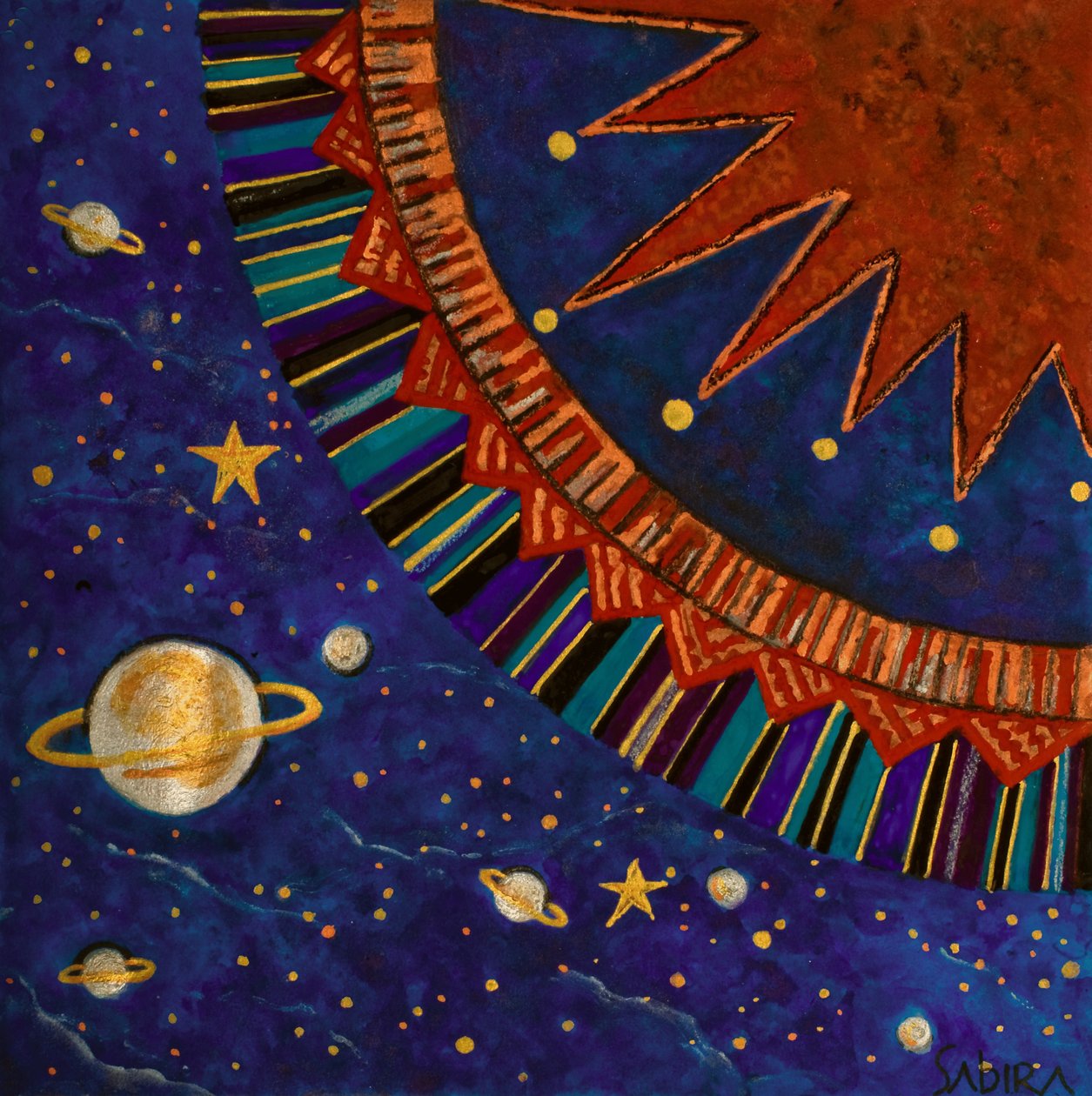 Sunfan 1, 2008 de Sabira Manek