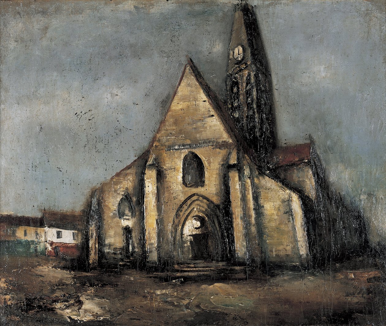 Beco da Igreja em Paris de Saeki Yuzo
