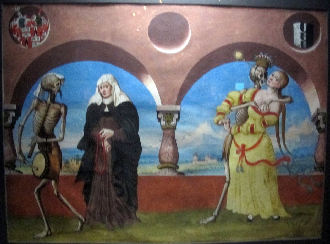 Cópia do Danse Macabre do cemitério dominicano de Berna de Sailko Sailko