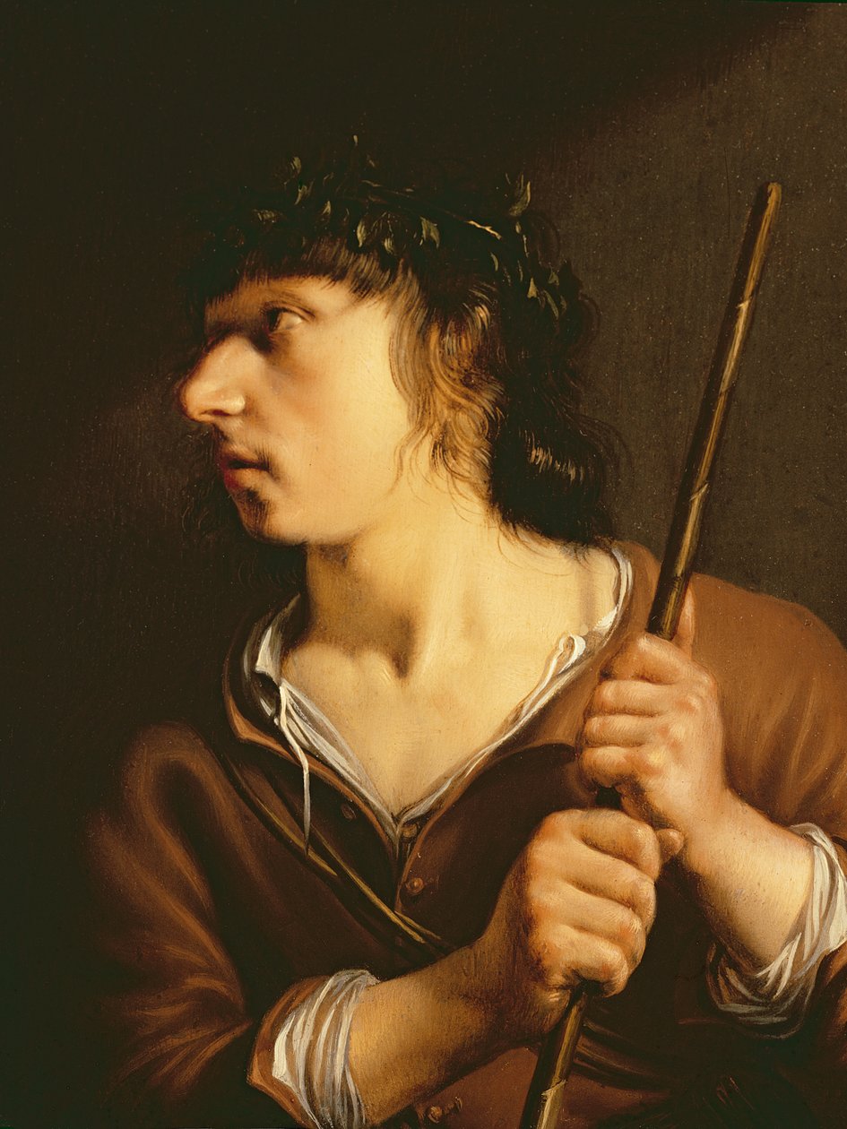 Um pastor, 1635 de Salomon de Bray