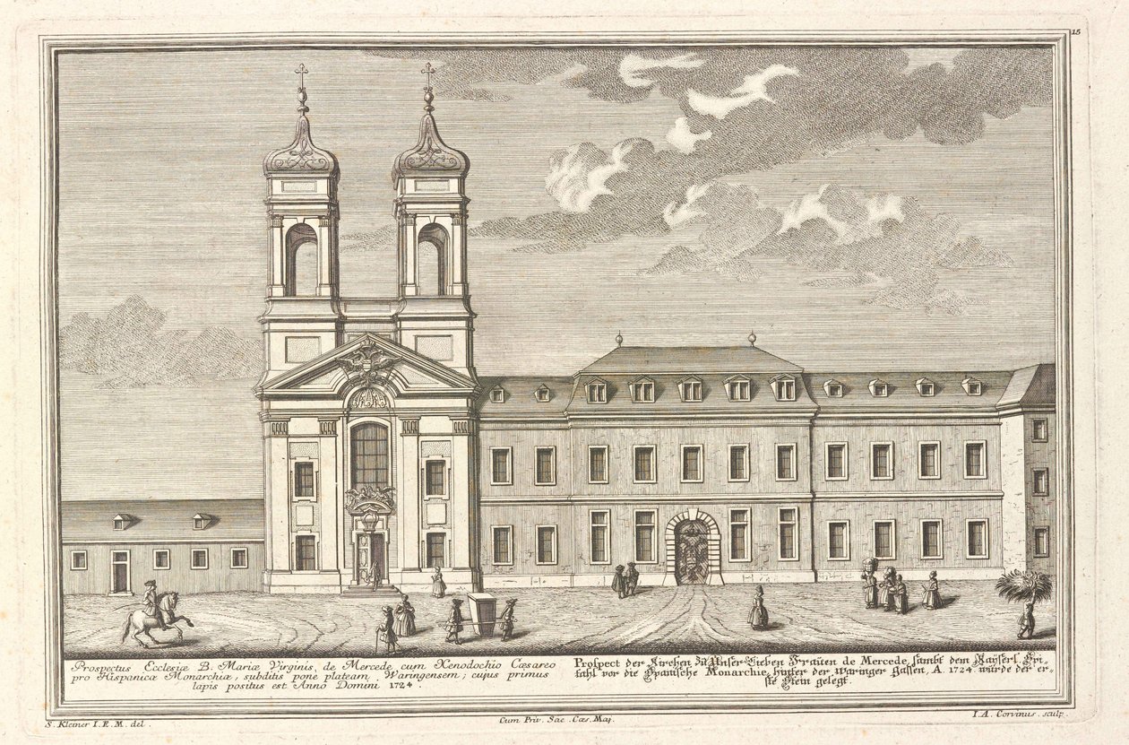 O Hospital Espanhol e a Igreja de Santa Maria de Mercede de Salomon Kleiner