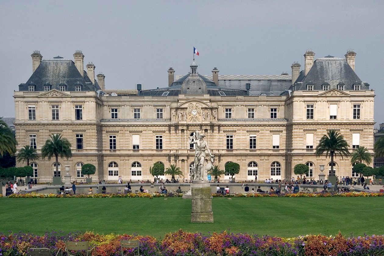 Palácio de Luxemburgo, fachada sul de Salomon de Brosse
