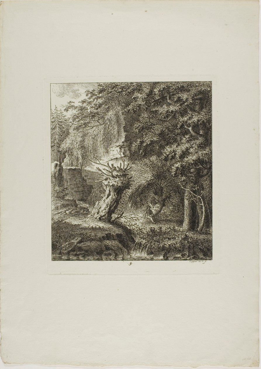 Paisagens dedicadas a M. Warelet de Salomon Gessner