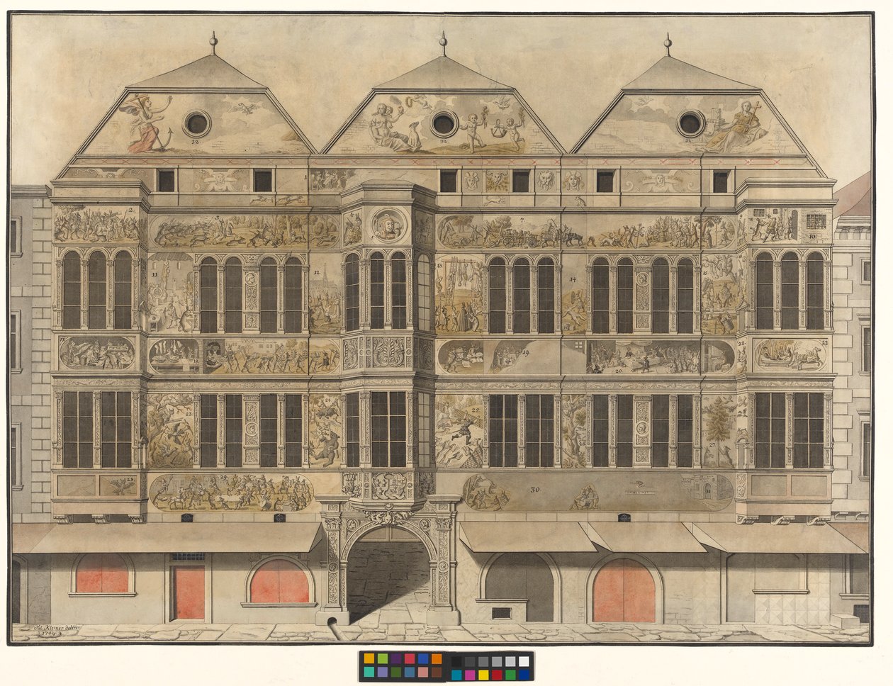 A Hasenhaus na Kärntner Straße de Salomon Kleiner