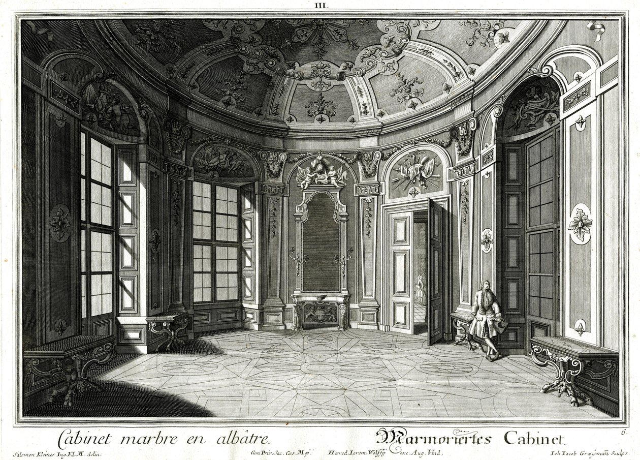 Marmorkabinett de Salomon Kleiner