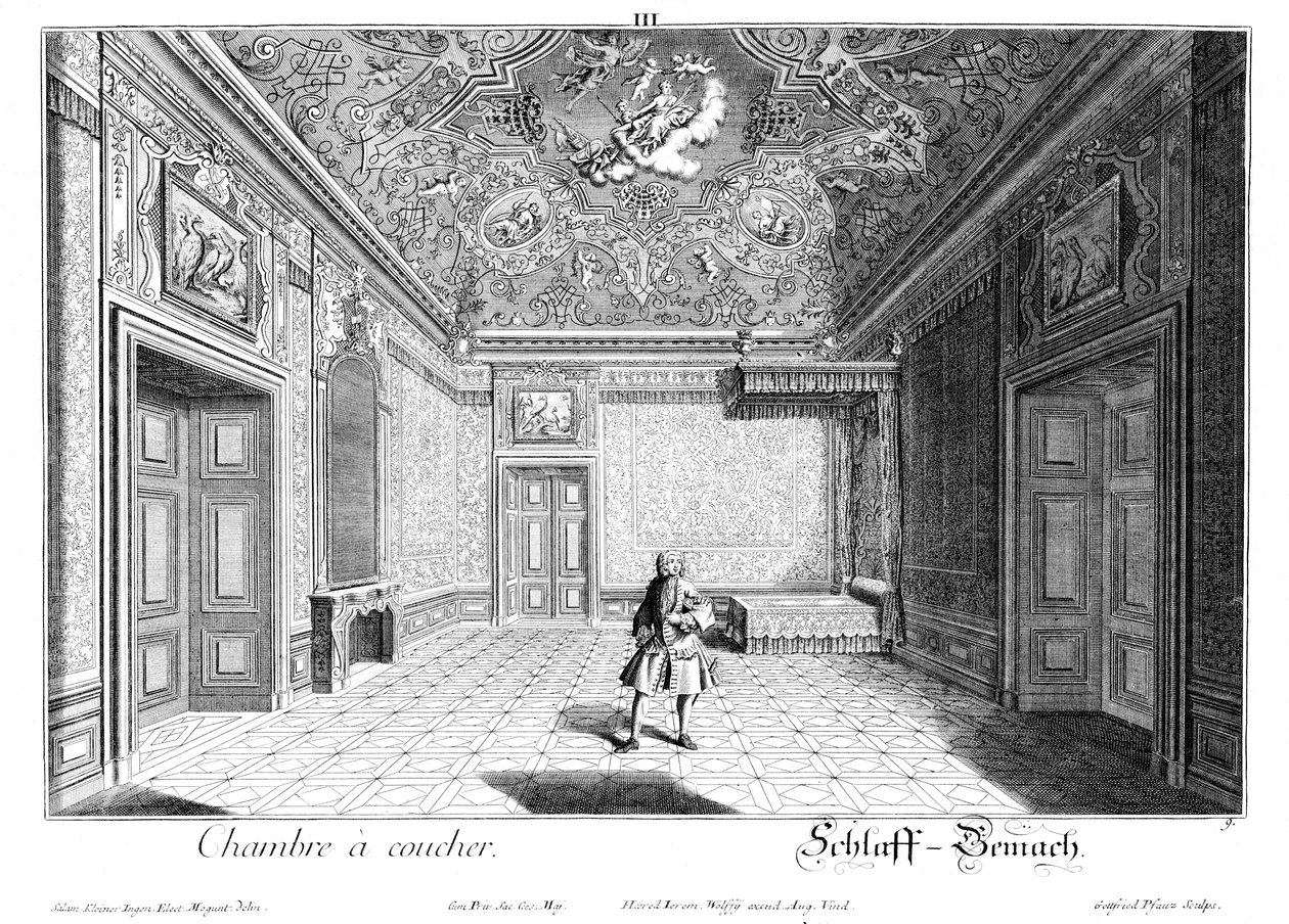 Paradeschlafzimmer de Salomon Kleiner