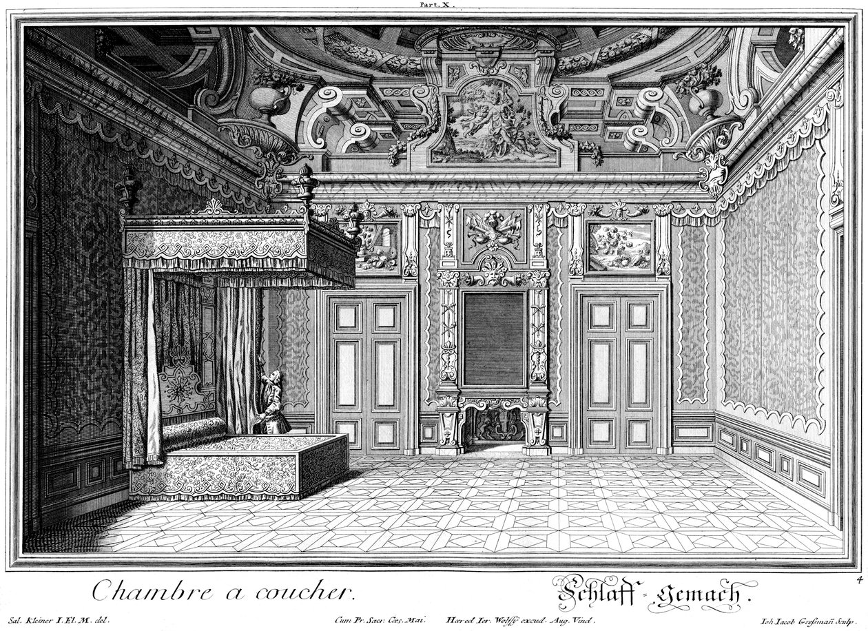 Quarto de dormir de Salomon Kleiner