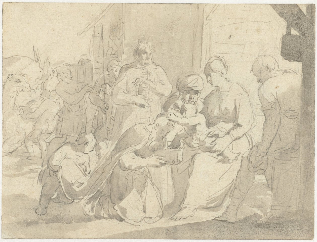 Adoração dos reis de Salomon de Bray (attributed to)