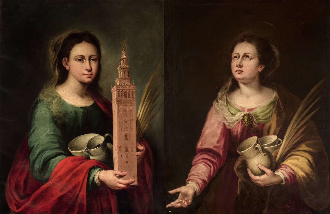 Santas Justa e Rufina de Salvador Gutiérrez de la Vega