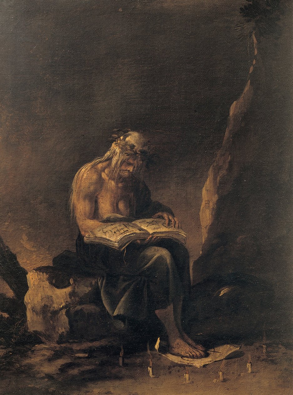 Uma bruxa de Salvator Rosa