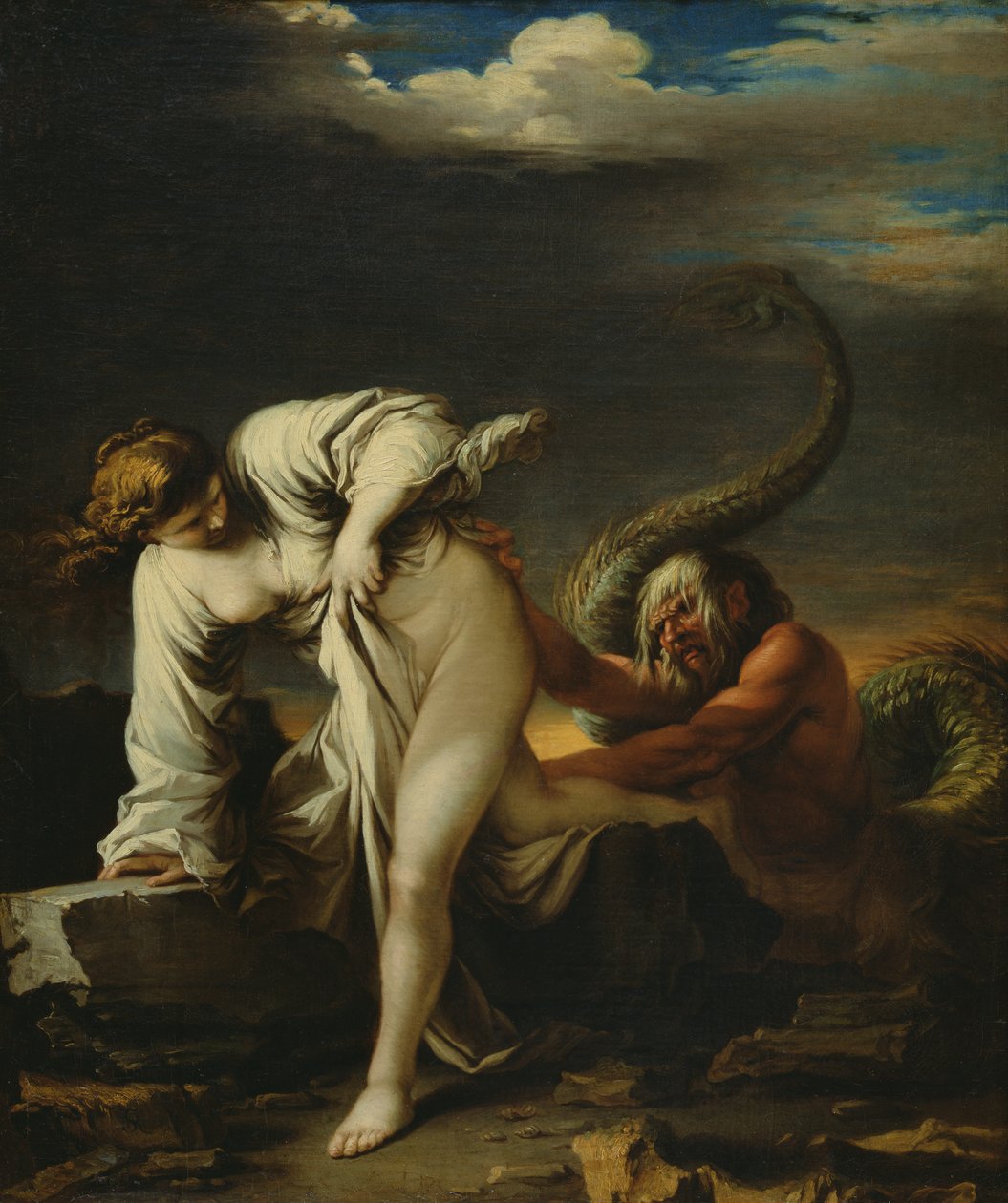 Glaucus e Scylla de Salvator Rosa