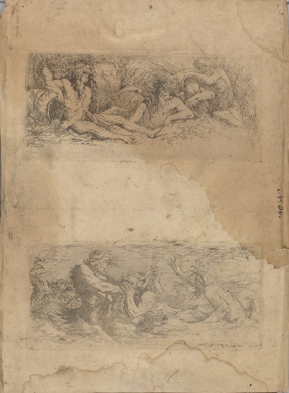 (Série Figurinhas) Deuses do Rio de Salvator Rosa