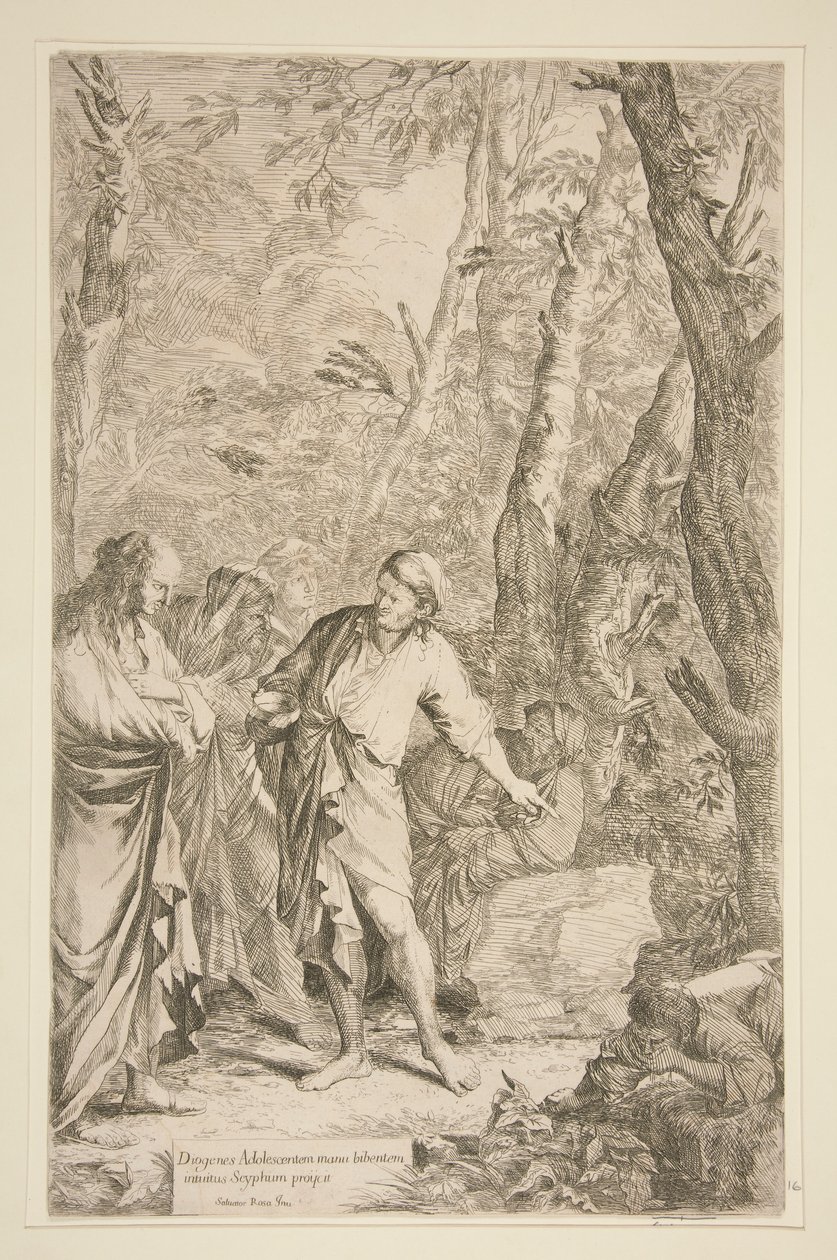 Diogenes de Salvator Rosa