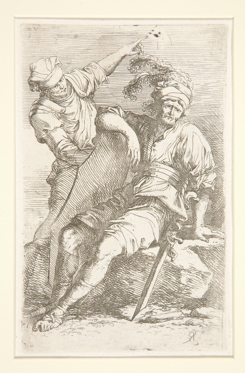 Figura diversa (Suite) de Salvator Rosa