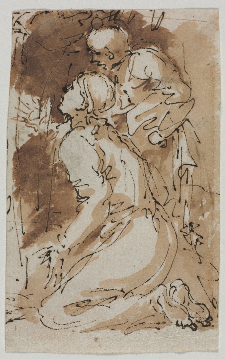 Estudos de Figuras (reto) de Salvator Rosa