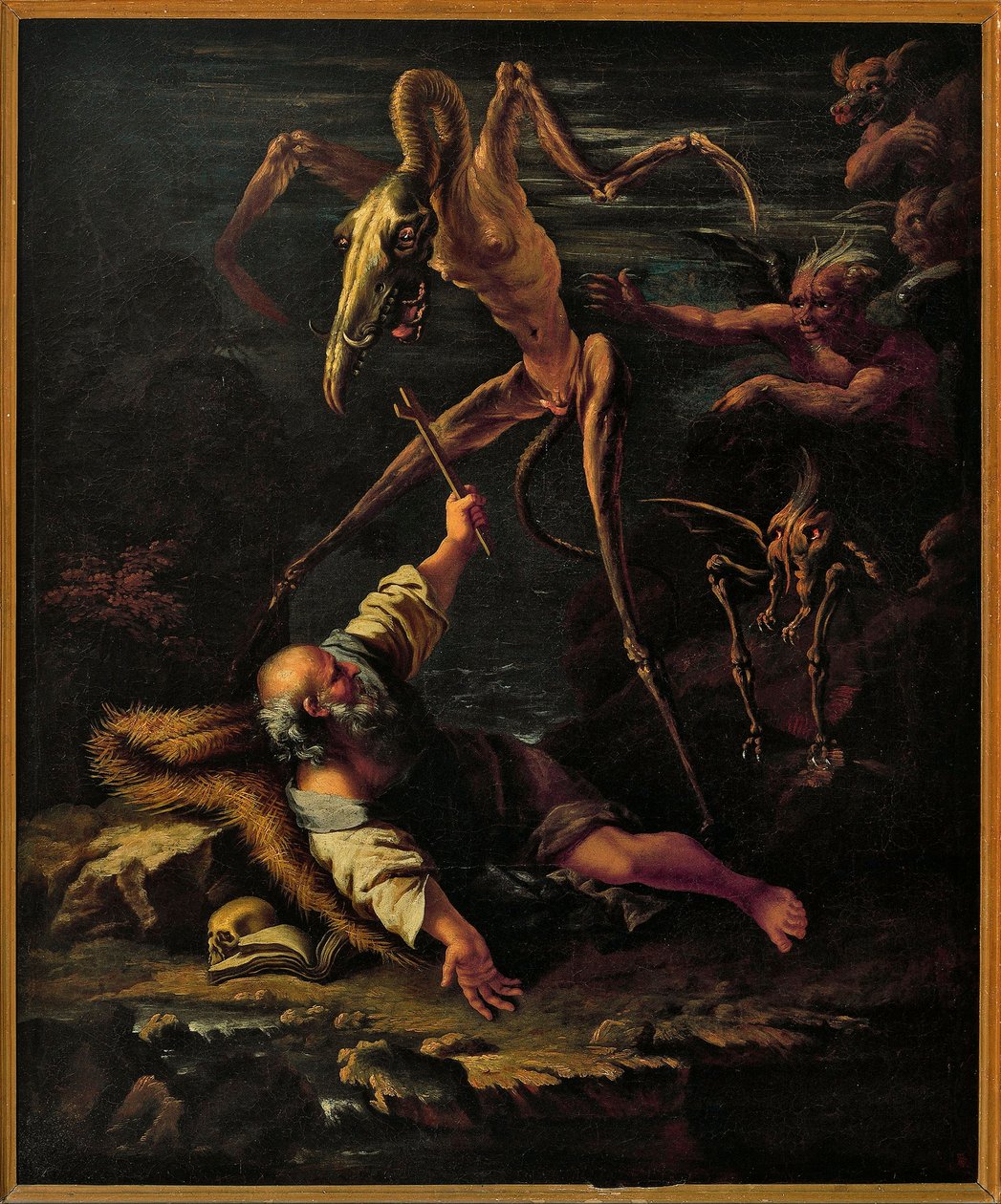 Itália, Coldirodi, Tentações de Santo Antônio de Salvator Rosa