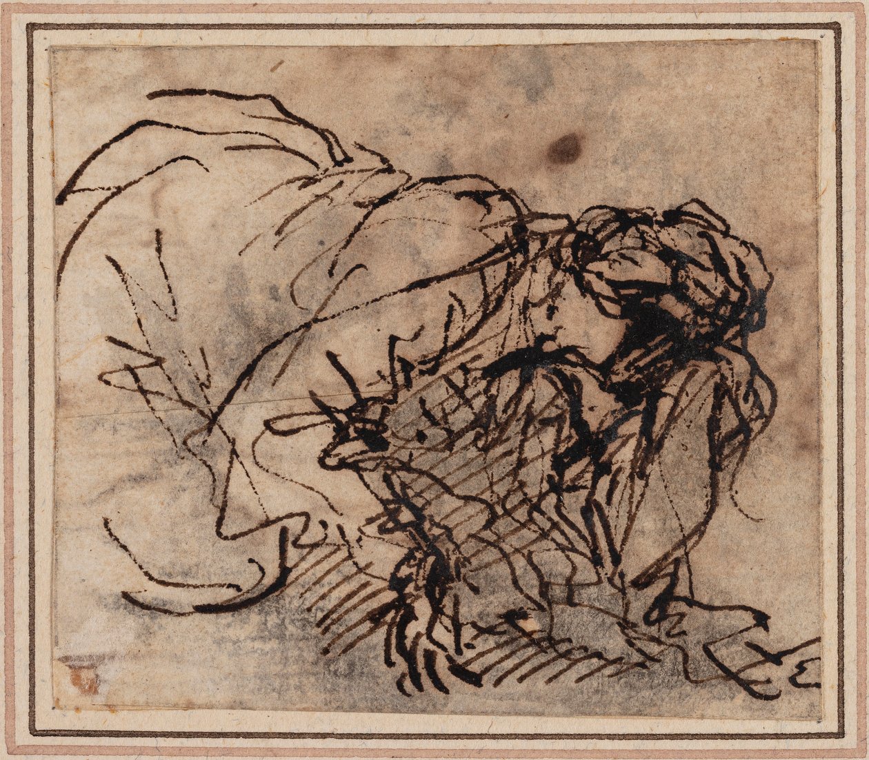 Estudo sobre as mulheres de Salvator Rosa