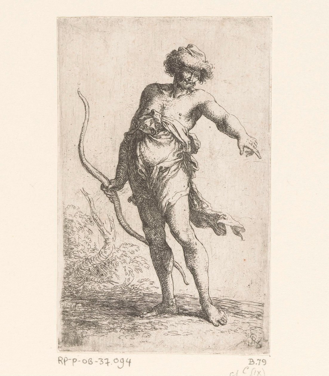 Homem com um arco
Números pequenos (título da série)
Figurino (título da série) de Salvator Rosa