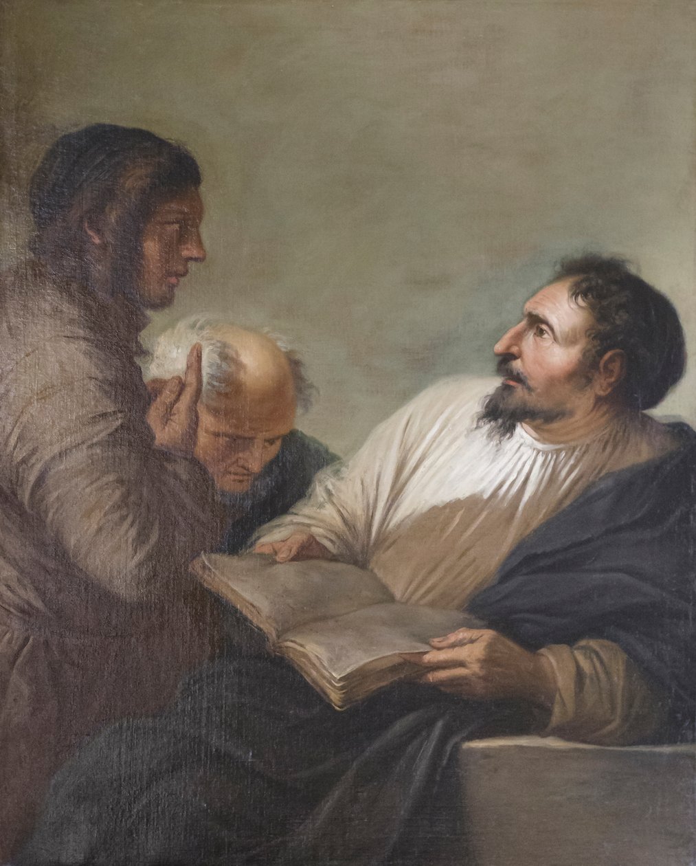 Academia de Platão, c.1650 (óleo sobre tela) de Salvator Rosa