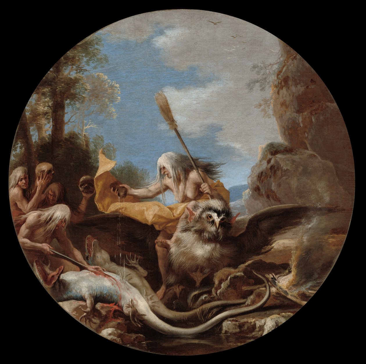 Cenas de bruxaria: Dia de Salvator Rosa