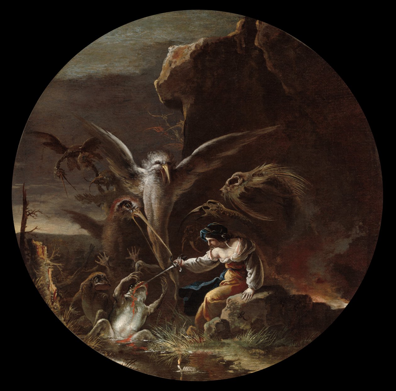 Cenas de Bruxaria: Manhã de Salvator Rosa
