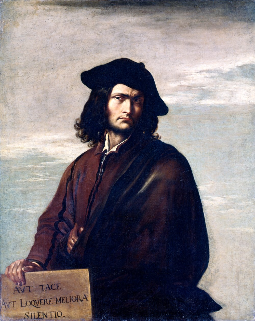 Auto-retrato de Salvatore Rosa de Salvator Rosa