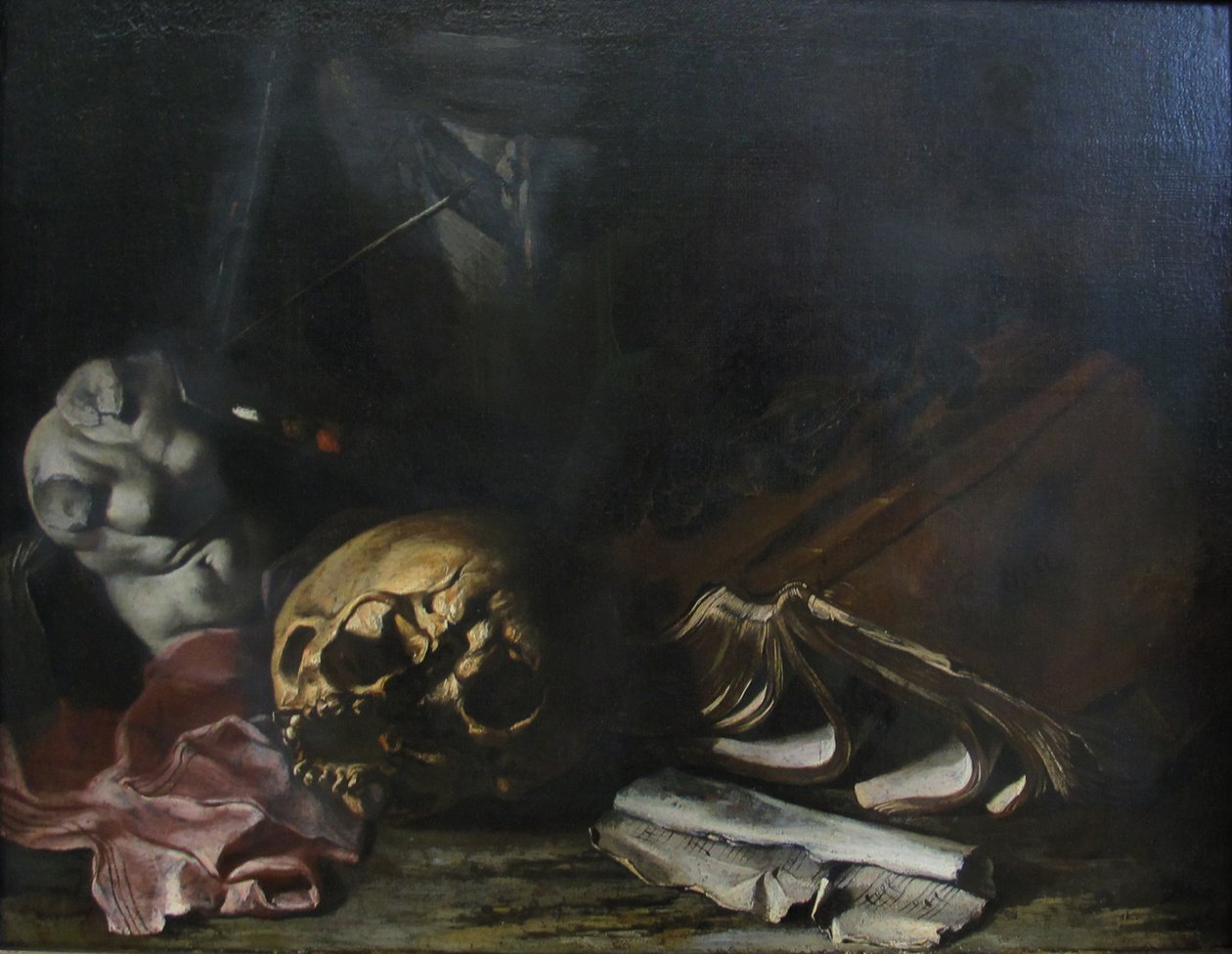 Natureza morta de Salvator Rosa