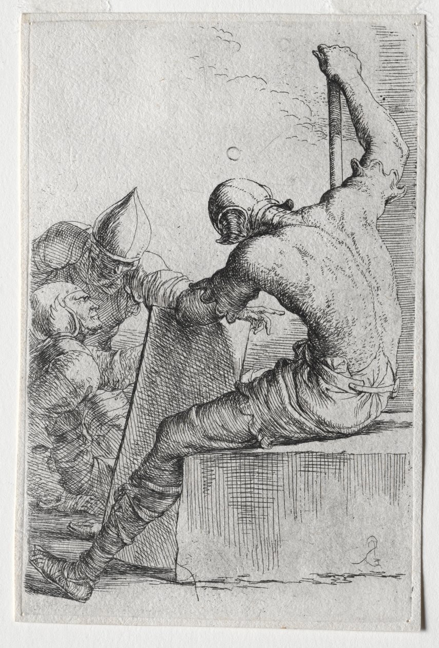 A Série Estatueta: Estatueta de Salvator Rosa