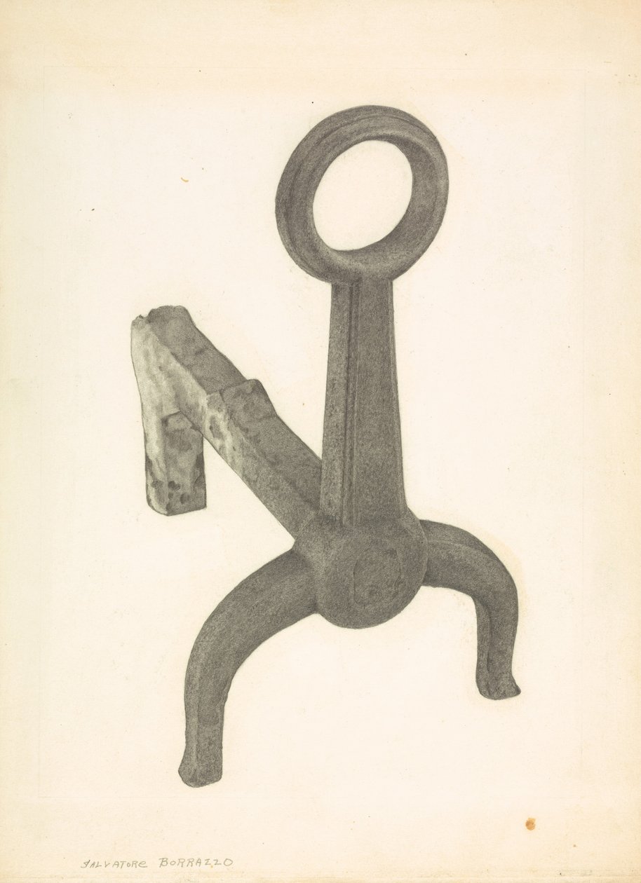 Andiron de Salvatore Borrazzo