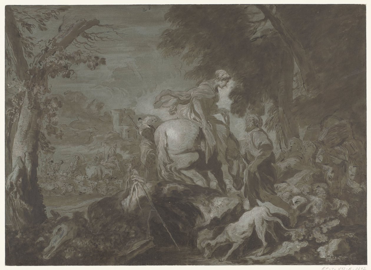 O adeus de Jacob e Rachel de Salvatore Castiglione
