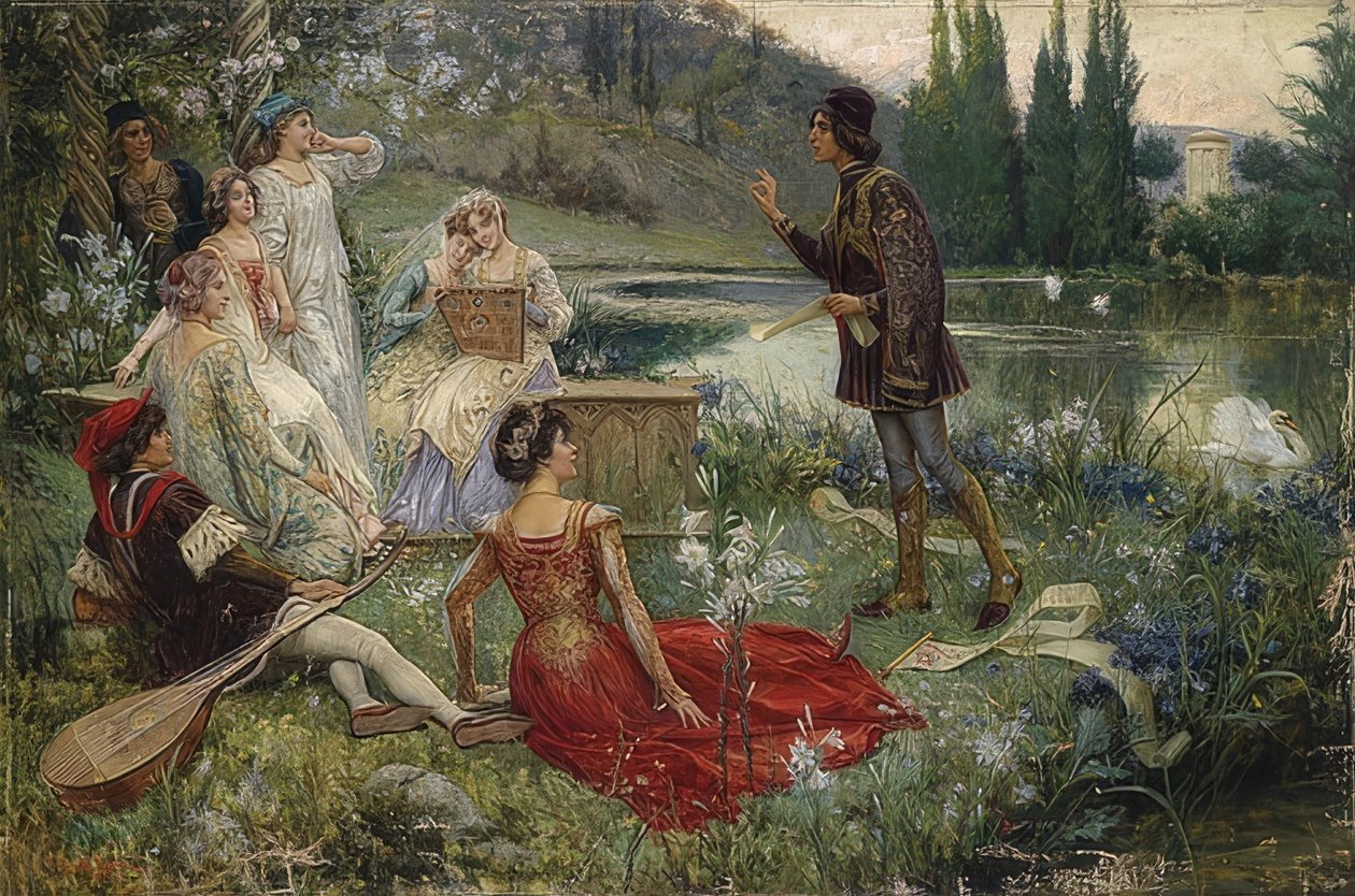 Das Decameron. 1906 de Salvatore Postiglione