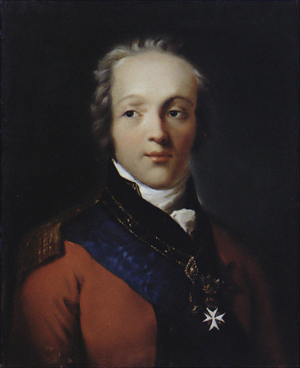 Retrato do Conde Fyodor Vasilyevich Rostopchin 1763-1826, 1800 de Salvatore Tonci