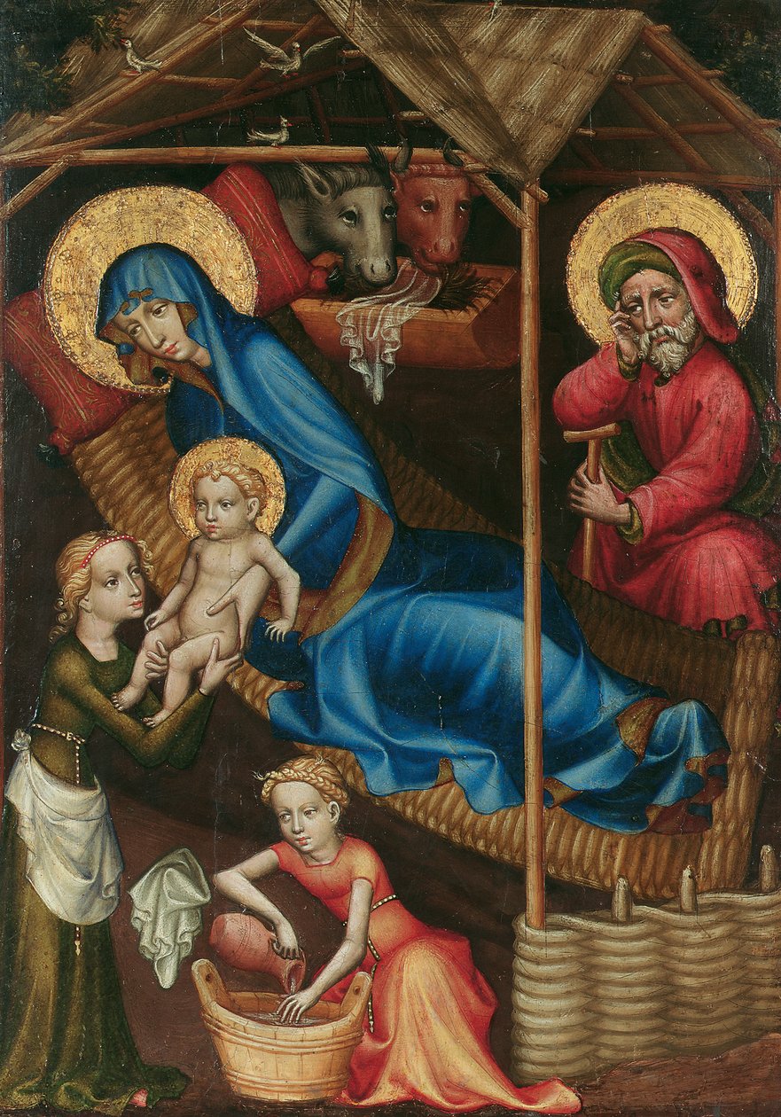 Nascimento de Cristo de Salzburger Maler