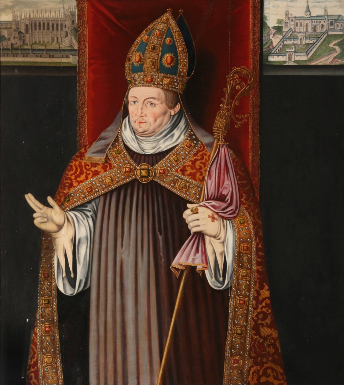 William of Wykeham (óleo sobre painel) de Sampson Strong