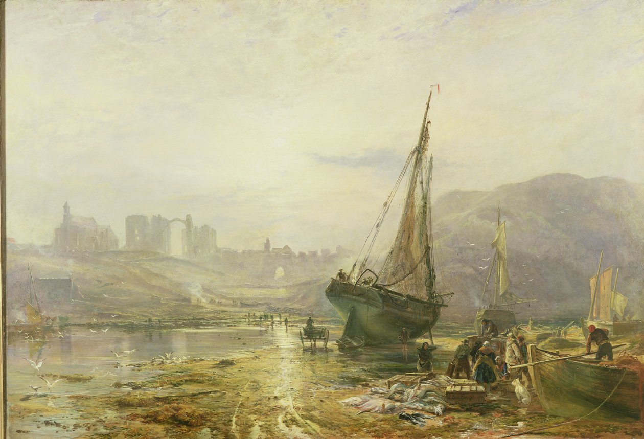 Ilha Sagrada: Lindisfarne de Samuel Bough