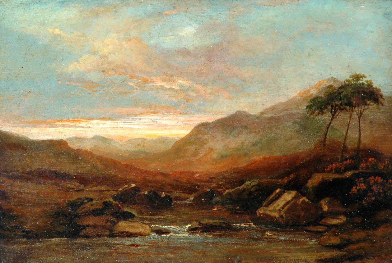 Paisagem, 1822 de Samuel Bough