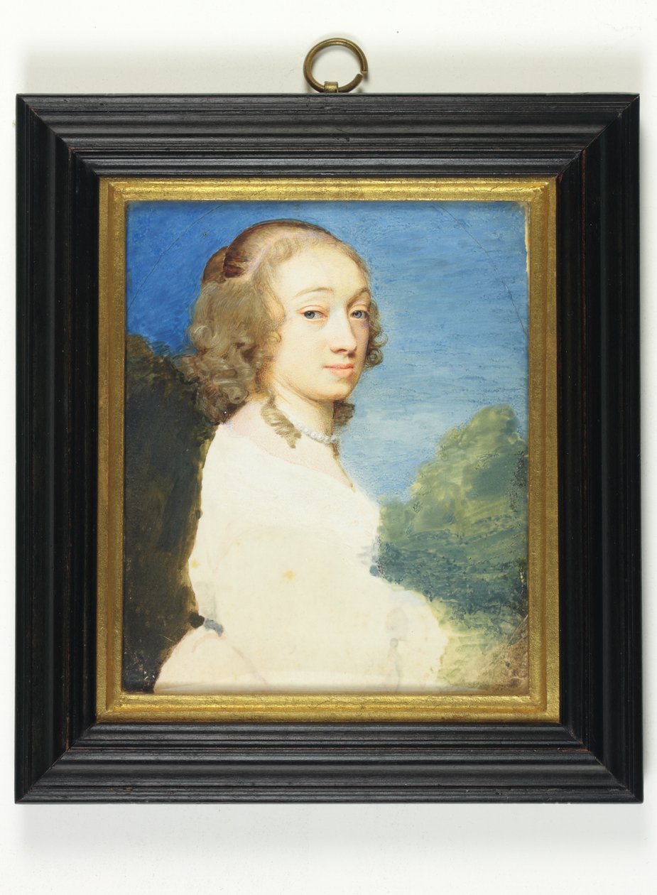 Christiana Turner, esposa de Samuel Cooper (wc on velino) de Samuel Cooper
